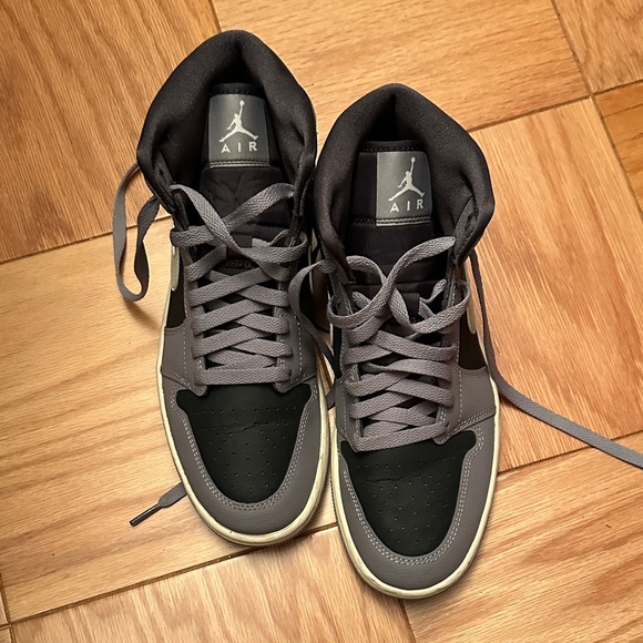 Air Jordan Other - Air Jordan Black and Gray High-Top Sneakers